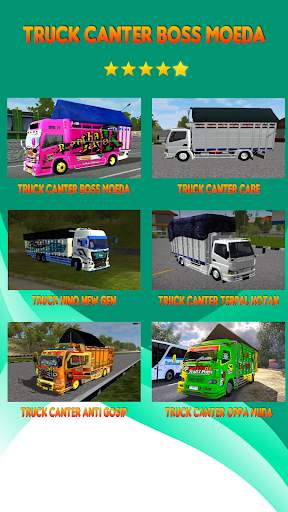 Mod Bussid Truck Bos Muda screenshot 2
