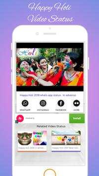Happy Holi Video Status screenshot 5