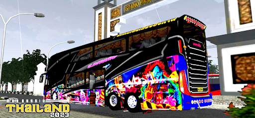 Mod Bus Simulator Thailand screenshot 1