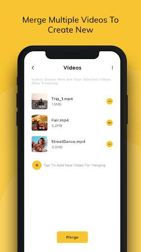 Video Cutter, Merger & Audio Changer screenshot 4