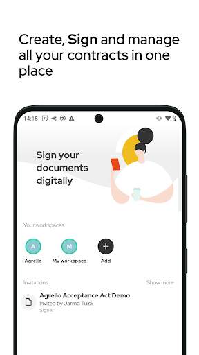 Agrello e-signatures screenshot 1