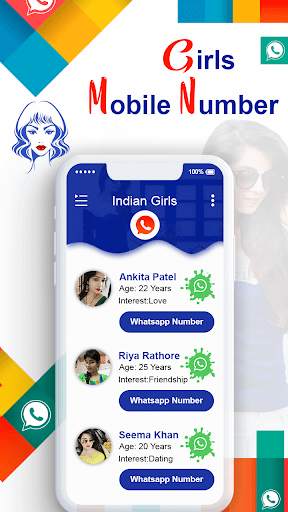 Girls Mobile Number : Girlfriend Calling Prank 2 تصوير الشاشة