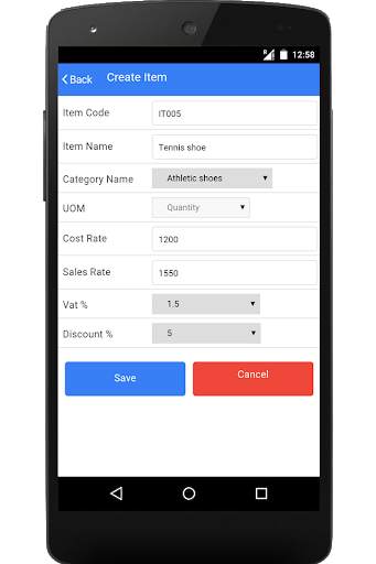 Mobile POS Billing Software for any Retail screenshot 5
