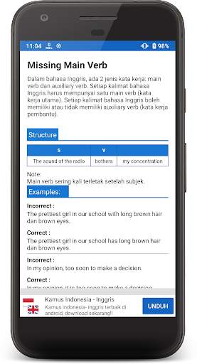 Belajar Bahasa Inggris (TOEFL) screenshot 3