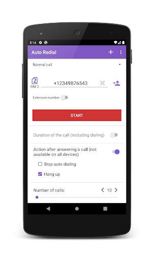 Auto Redial screenshot 8