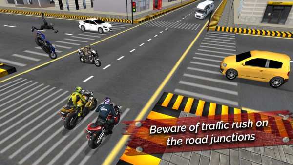 Real 3D Traffic Bike Racer 2018 screenshot 1