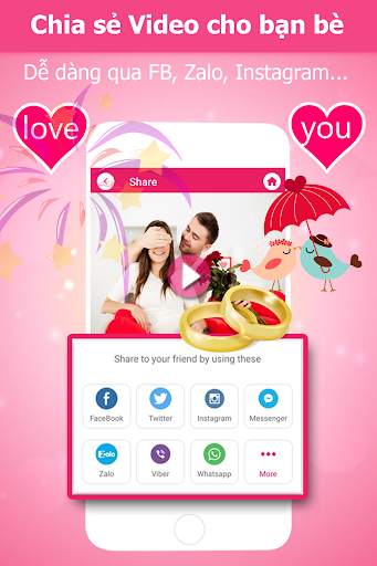 Làm Video Từ Ảnh Và Nhạc - Tao Video Tinh Yeu screenshot 5