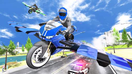 Flying Motorbike Simulator screenshot 3