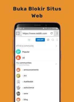 Hub Browser Anti Blokir screenshot 2