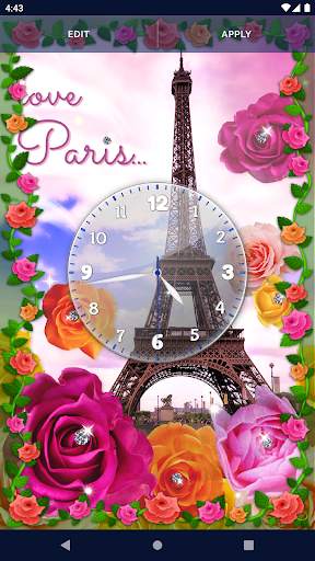 Paris Love Live Wallpaper screenshot 3