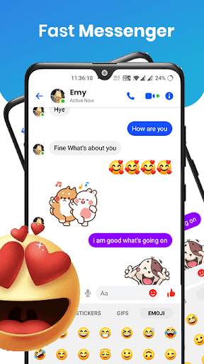 Rho Messenger - Text & Video Calls screenshot 5