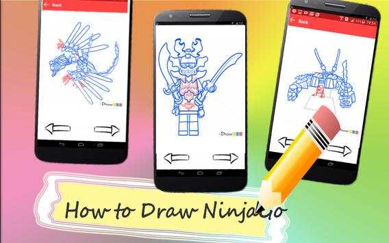 How to Draw Lego Ninjago 1 تصوير الشاشة