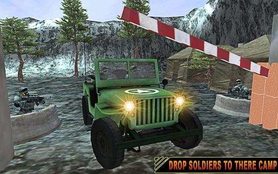 Army Jeep Driving Simulator Games Free screenshot 8