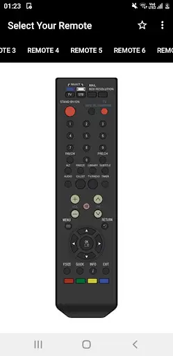 Remote Control For Sun Direct screenshot 5