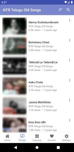 NTR Telugu Old Songs screenshot 3