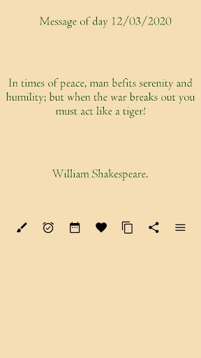 Daily Message for reflexion screenshot 2