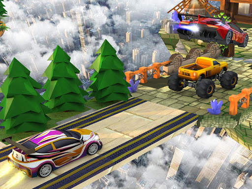 Hill City Car Stunt 3D: Extreme Climb Racing Games screenshot 3