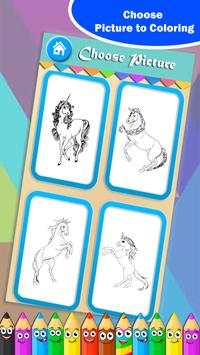 Unicorn Magic Coloring Book screenshot 3