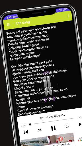 BTS 'FILM OUT' SONG and 'BUTTER' Lyrics OFFLINE screenshot 6