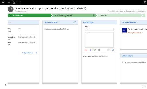 Dynamics 365 for Tablets screenshot 5