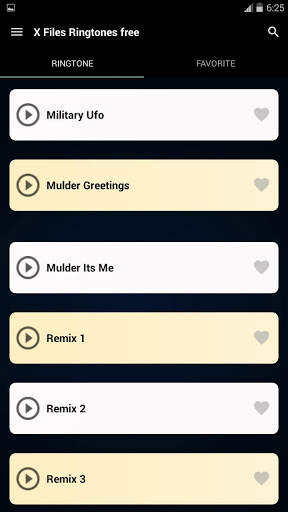 X Files Ringtone free screenshot 2