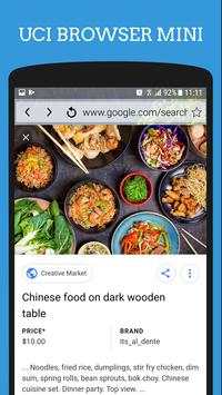 Uci Browser Mini: Light & Fast - Internet Browser screenshot 4
