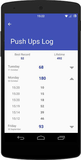 Push Ups Counter screenshot 2