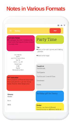 Notes - Note and Lists To PDF screenshot 5