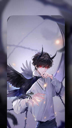 Anime Demon Angel Live Wallpaper & Launcher Themes screenshot 8