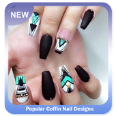 Popular Coffin Nail Designs icon