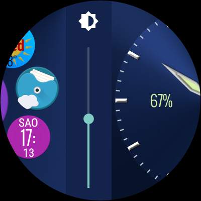 Bubble Cloud Tile Launcher Watch face (WearOS) screenshot 27