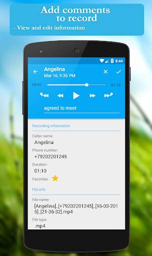 Call recorder: CallRec screenshot 4