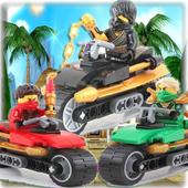 Jigsaw NinjaGo Robot icon