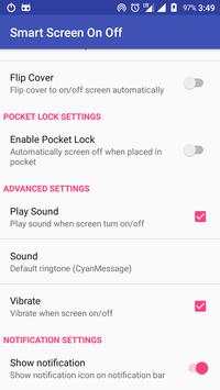 Smart Screen On Off screenshot 2