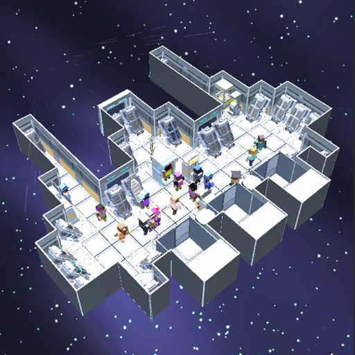 Space travel company icon