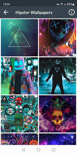 Hipster Wallpapers 3 تصوير الشاشة