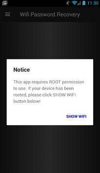 Wifi Password Recovery screenshot 1
