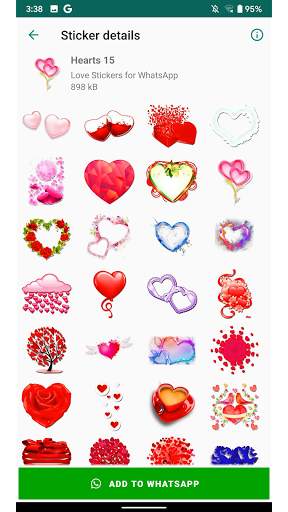 Love Emojis Stickers screenshot 4