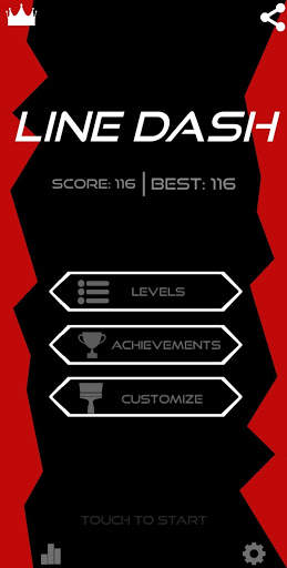 Line Dash: The Most Addictive Arcade Game скриншот 1