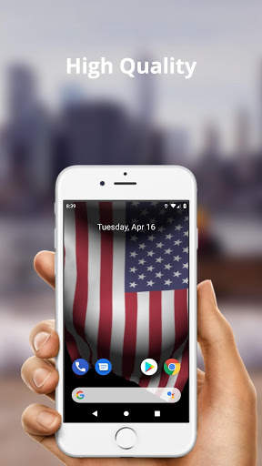 USA Flag Live Wallpaper screenshot 4