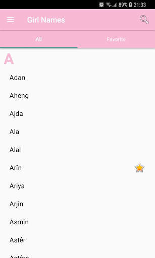Kurdish First Names screenshot 2
