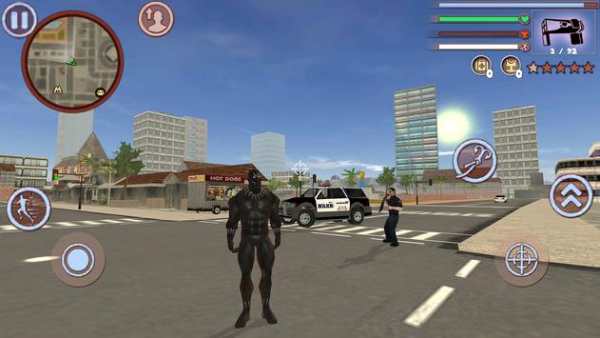 Panther Vice Town Rope Hero screenshot 1