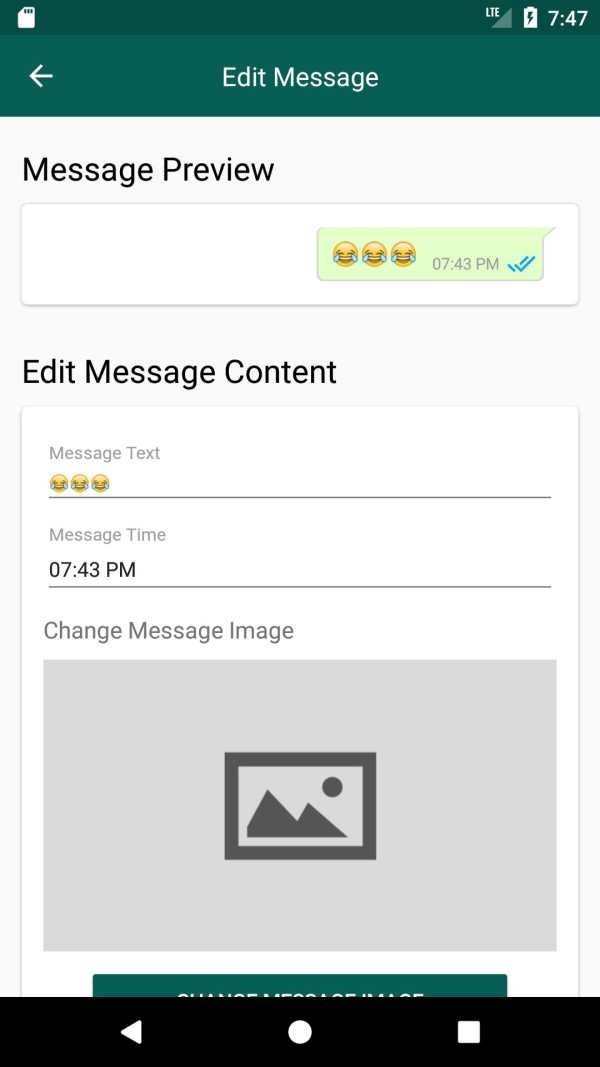 WhatsFake for Funny screenshot 7