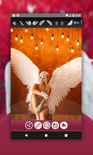 Angel Wings Photo Editor screenshot 3