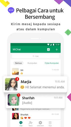 MiChat - Chat & Kenali Rakan screenshot 8