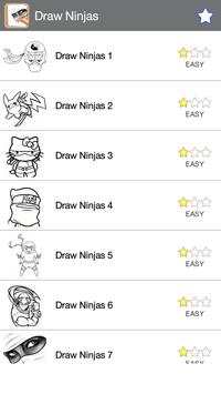 How To Draw Ninja screenshot 1