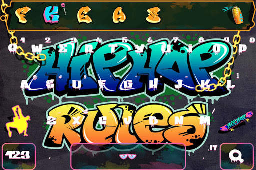 Hiphop Keyboard screenshot 1