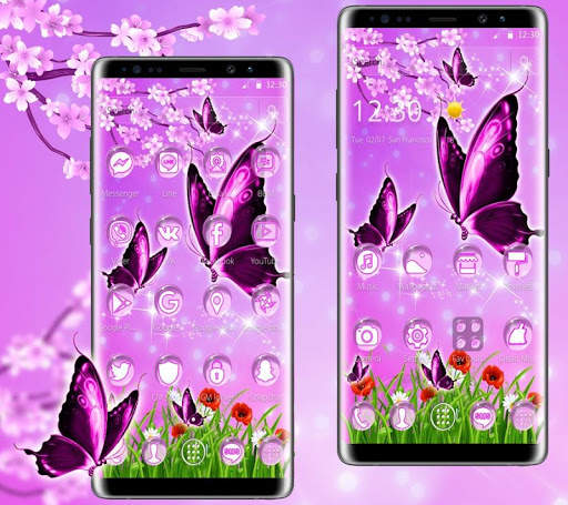 Butterfly 3D Launcher Themes screenshot 2