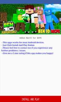 Mod Ben 10 for MCPE screenshot 2