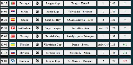 Correct Score Tips Daily Soccer Tips screenshot 2